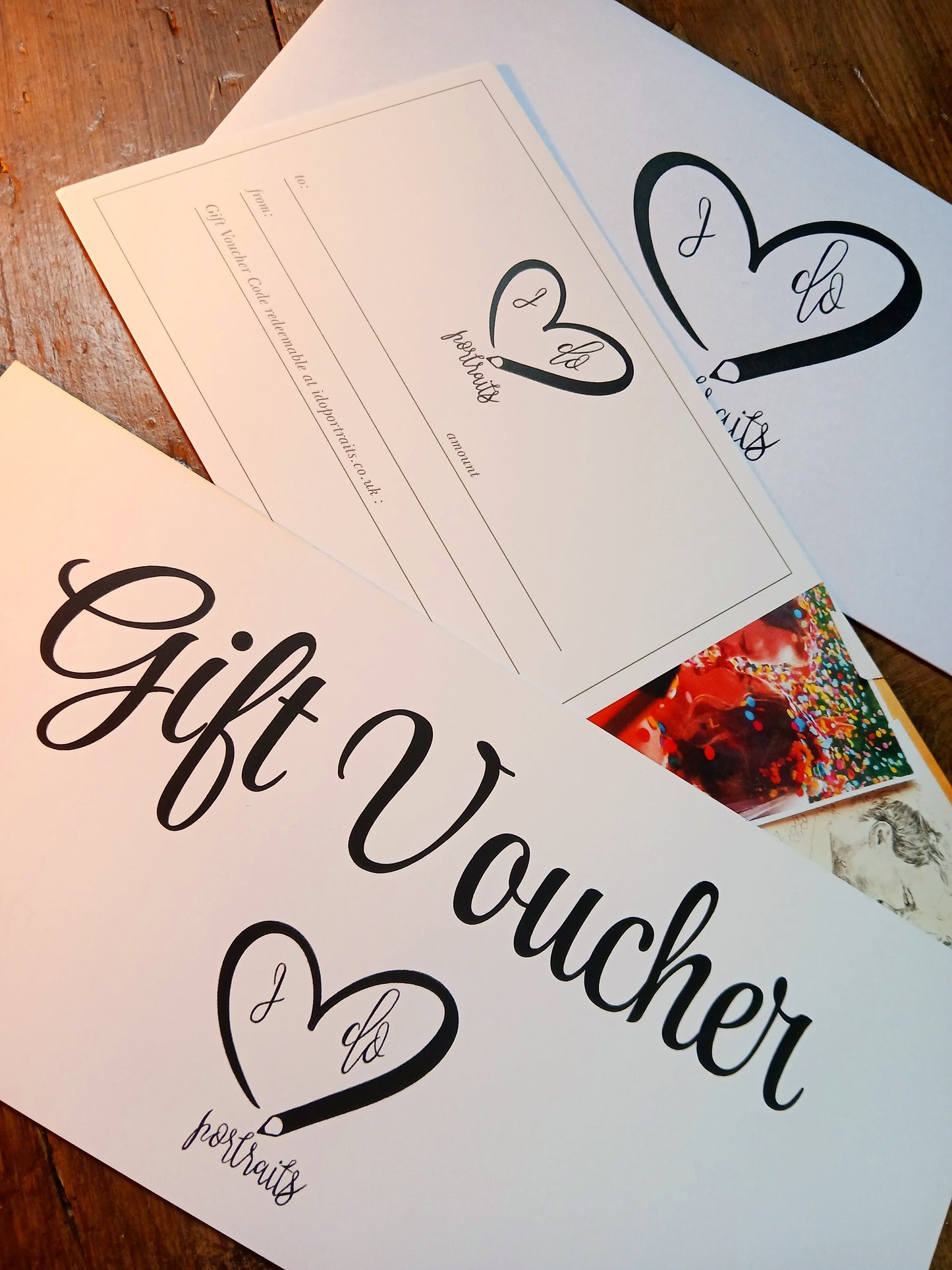 I do portraits gift voucher